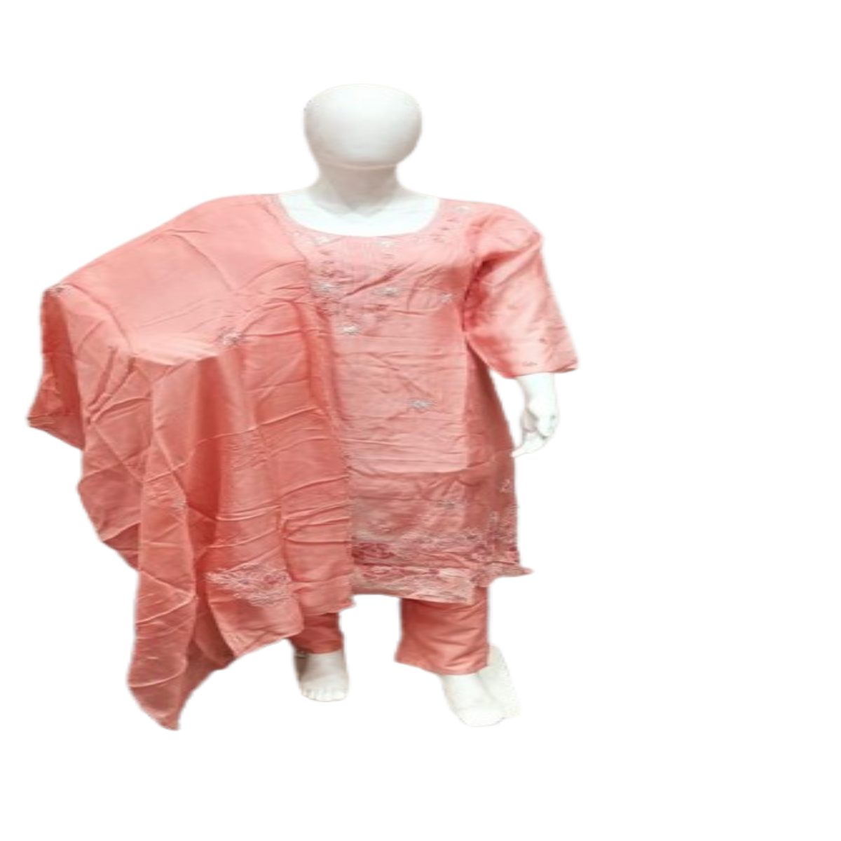 3 PC - U Neck - Peach