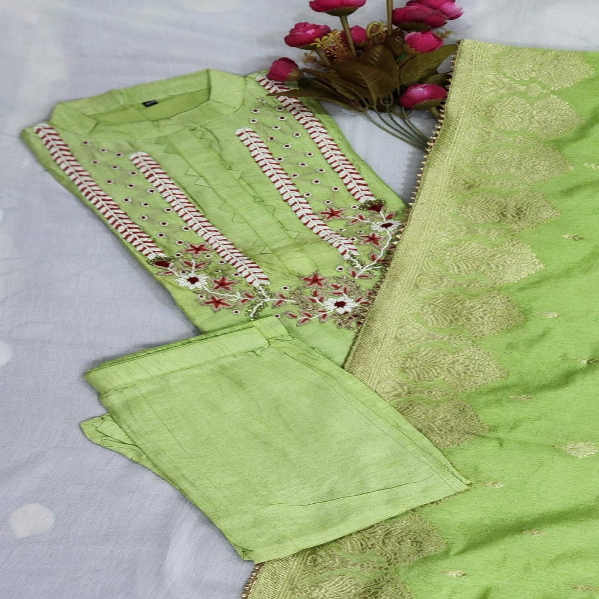 3 PC SET - Collar Neck