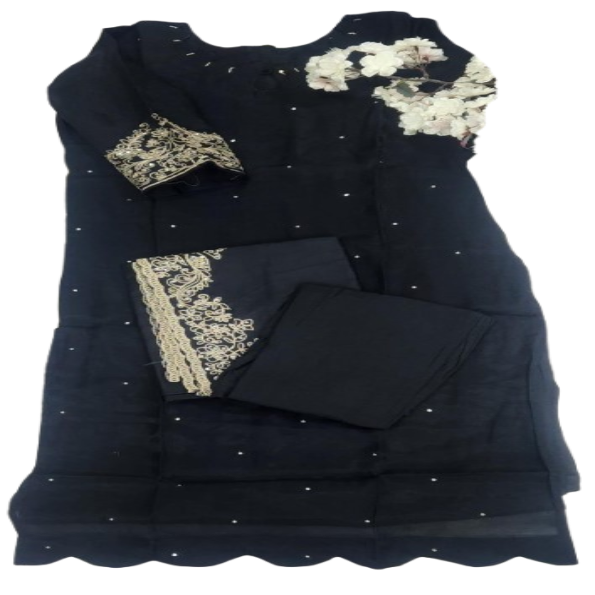 3PC - Scallop Neck