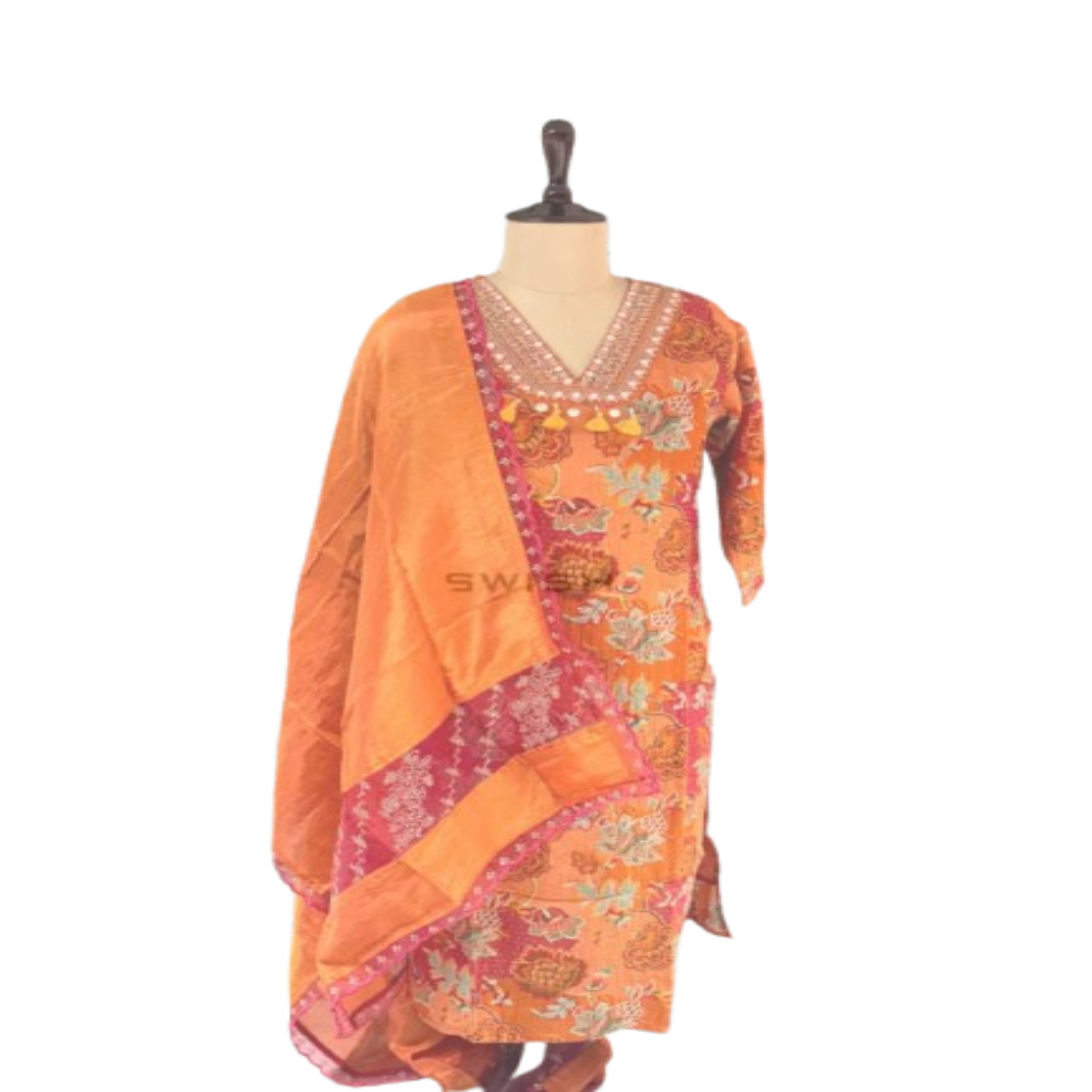 3PC - Floral - VNeck