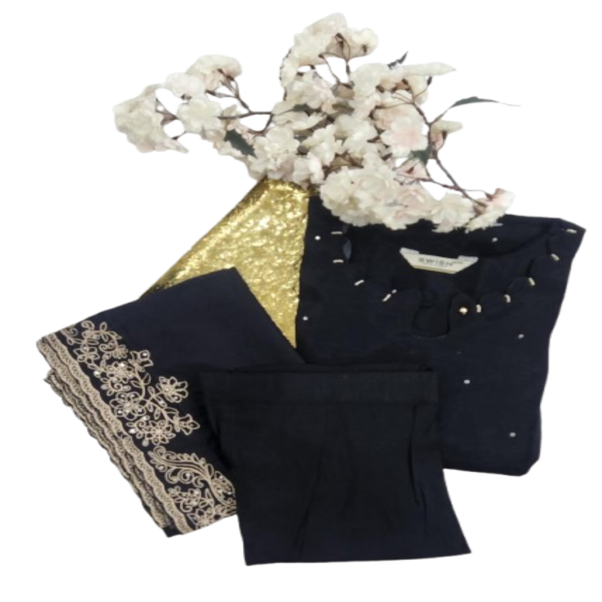 3PC - Scallop Neck