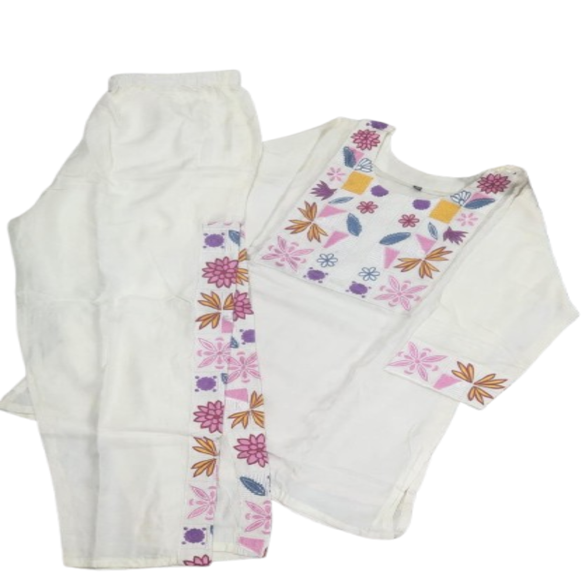 2PC - Cord Set - Floral