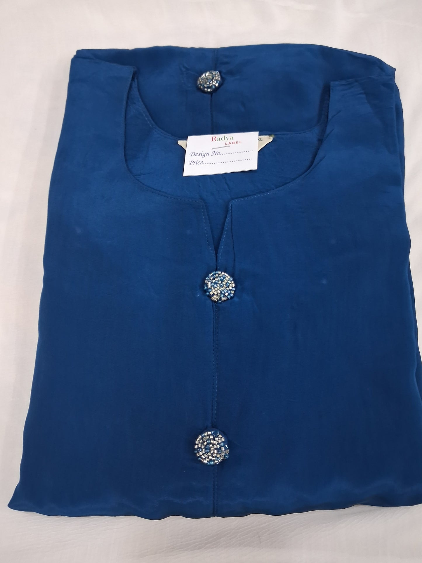 3 PC - Round Neck - Cobalt Blue