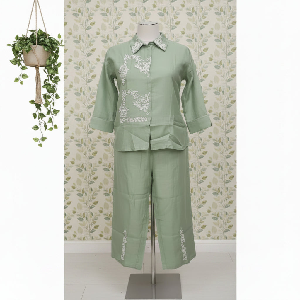2PC-Cord Set-Green
