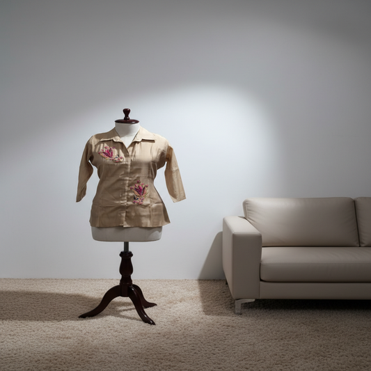 2PC-Cord Set-Light Brown1