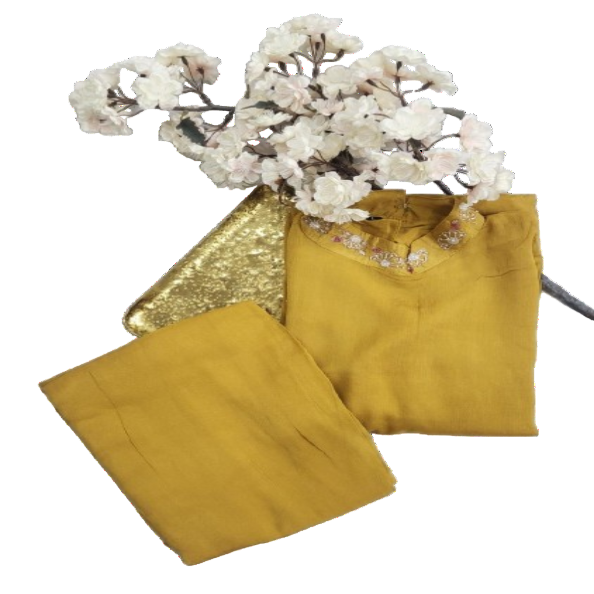 2 PC - Cord Set - Collar Neck