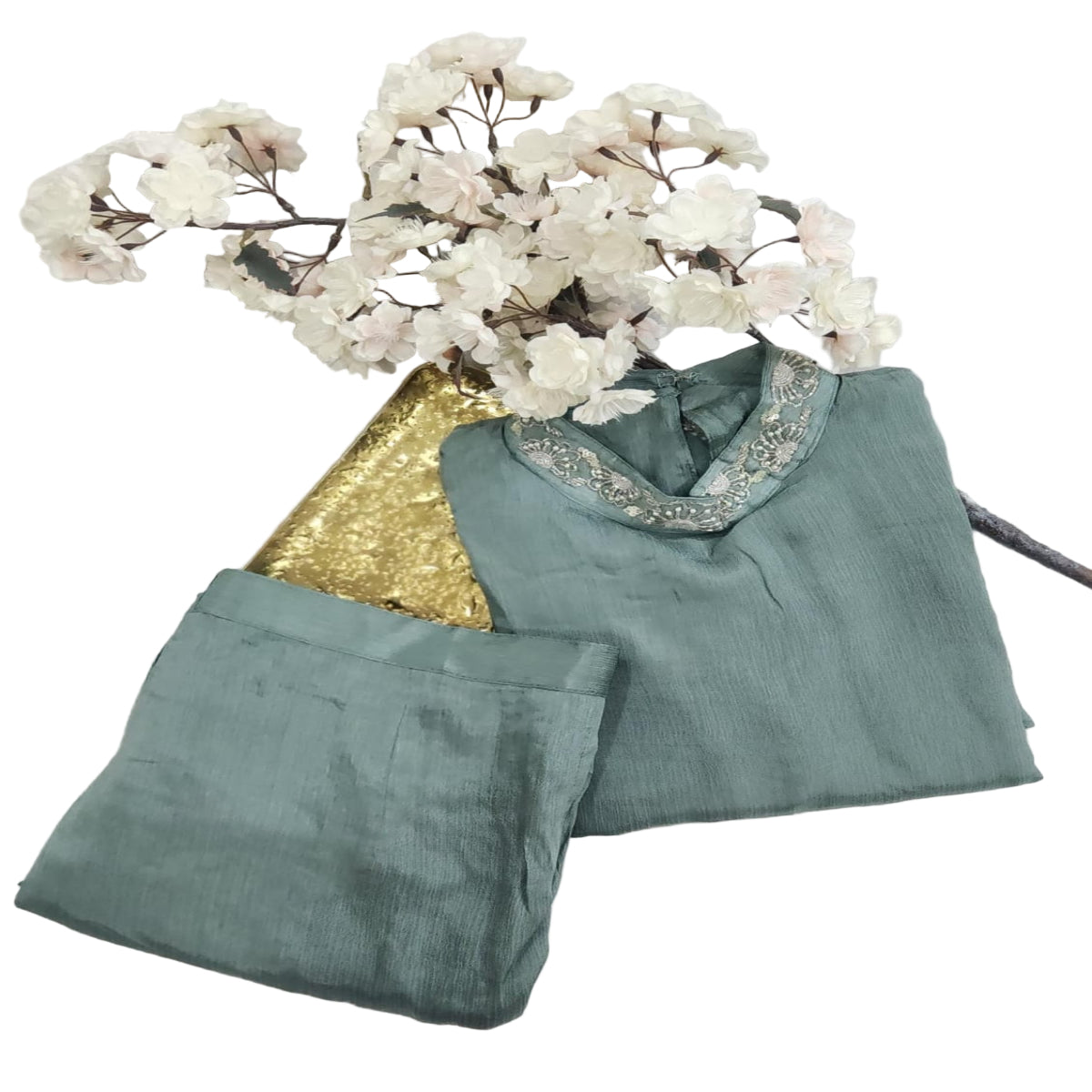 2 PC - Cord Set - Collar Neck