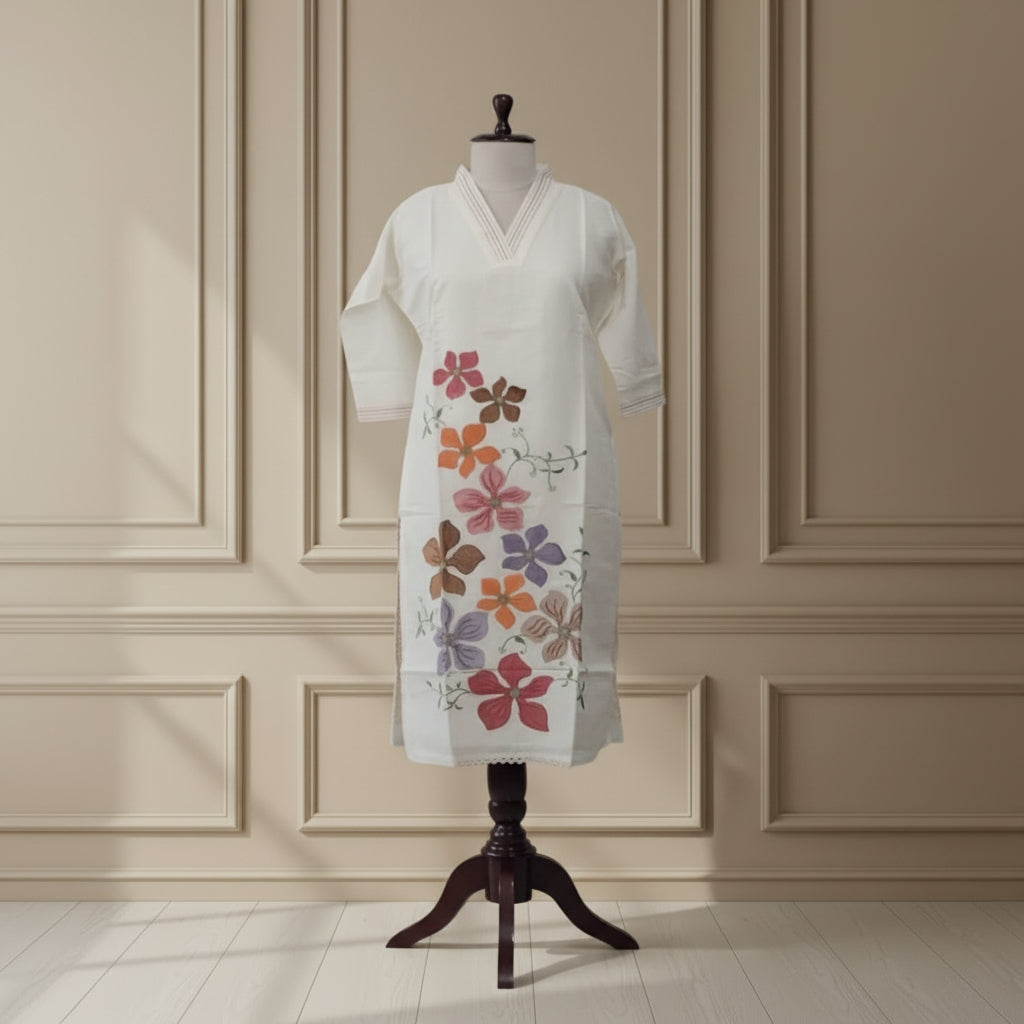 3PC-Collar Neck-White2