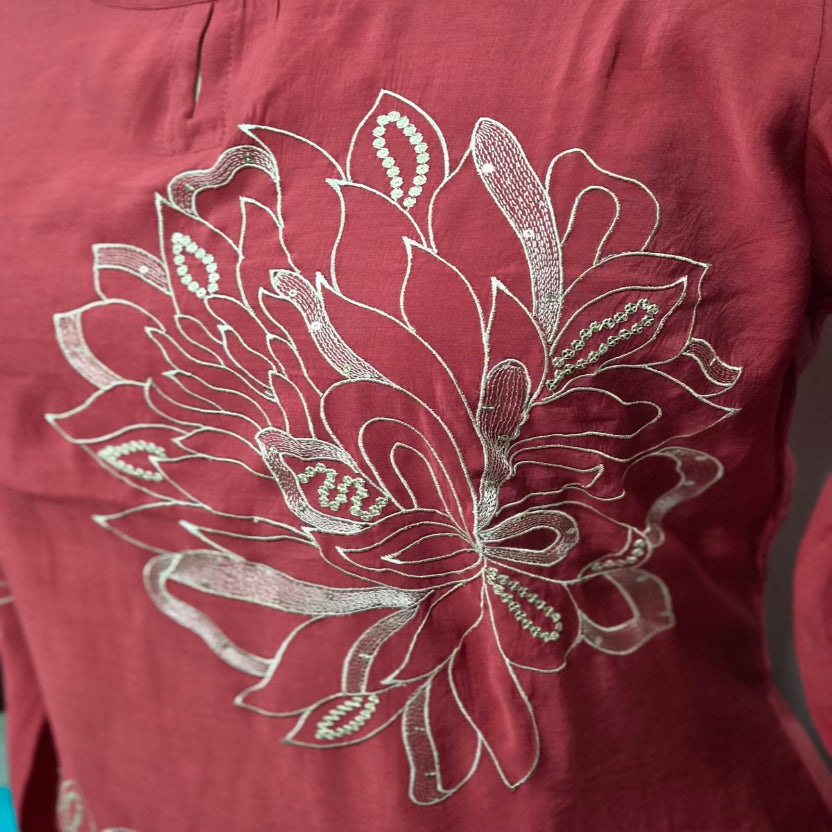 3PC-Round Neck-Red3