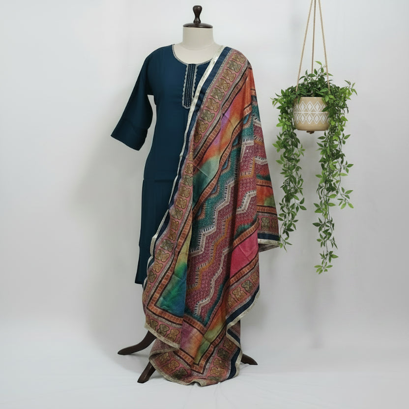 3PC - Round Neck - NavyBlue