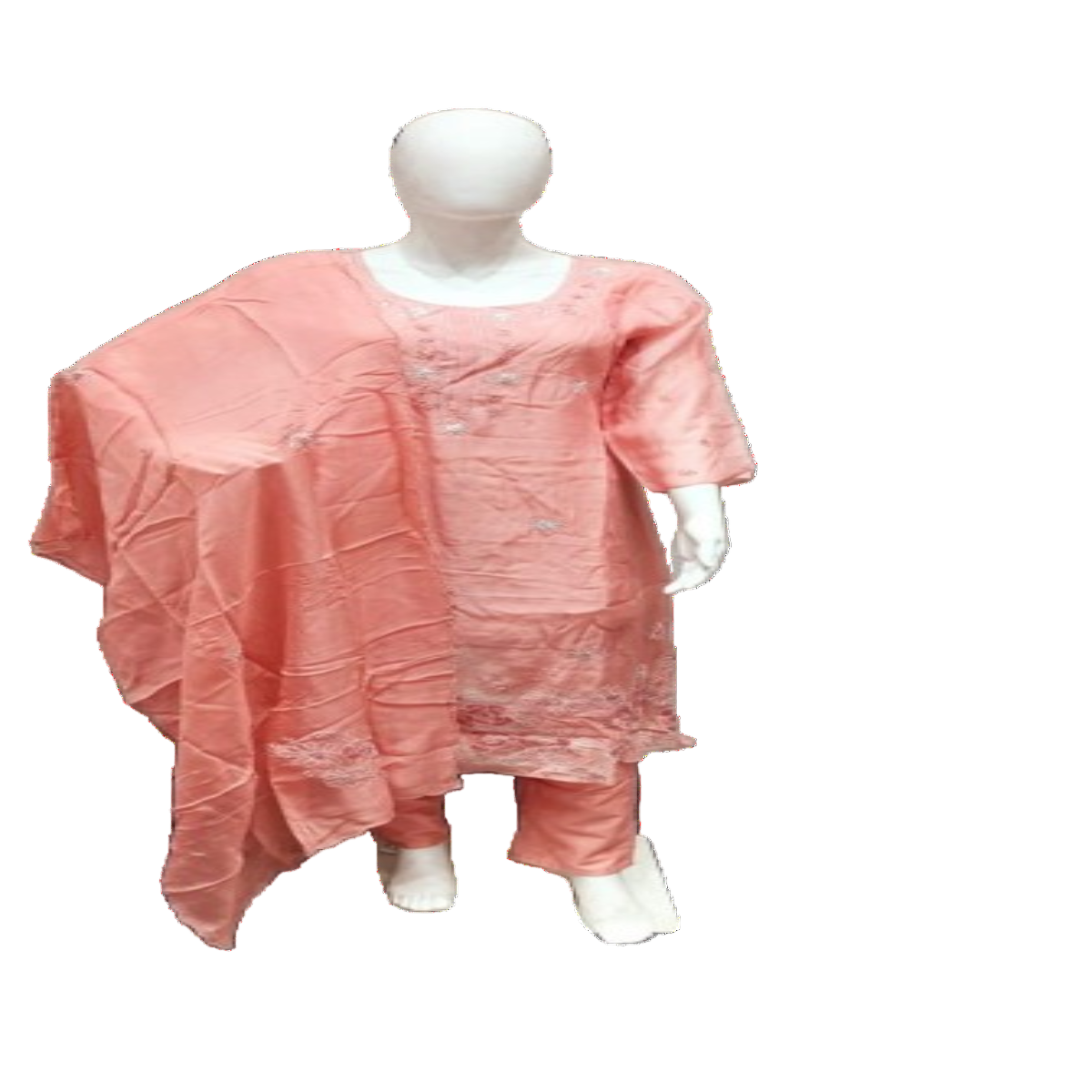 3 PC - U Neck - Peach