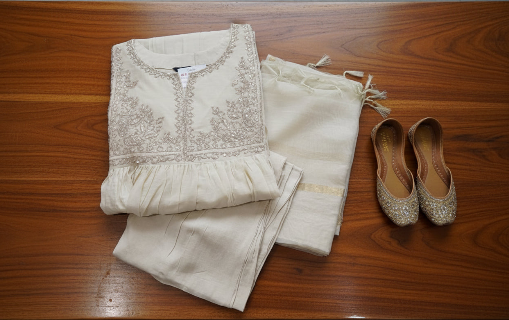 3PC - A-Line - Off White
