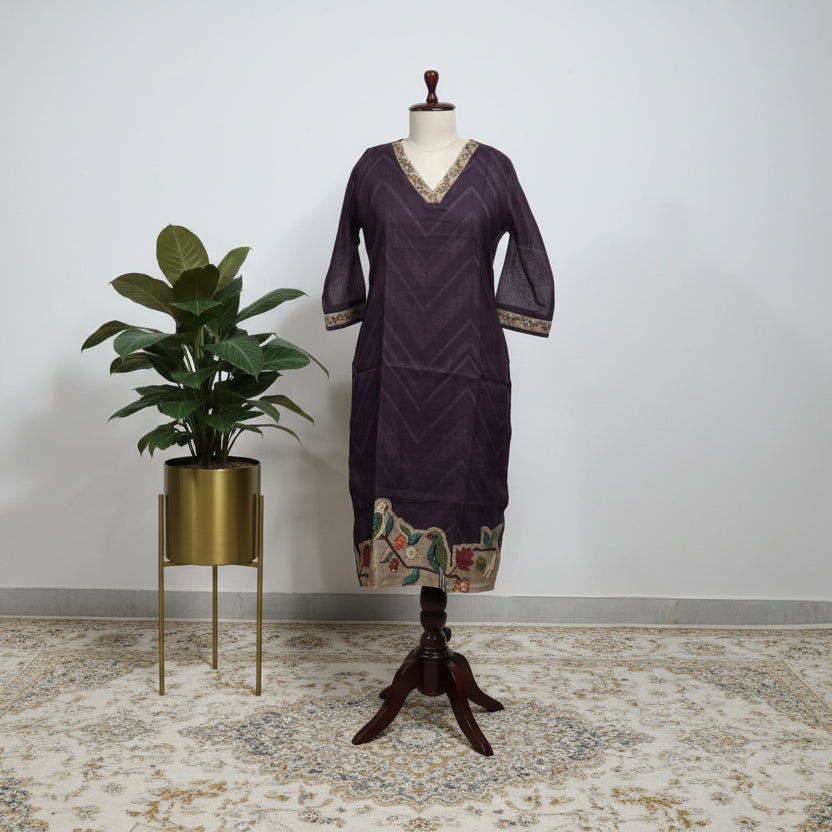 RL03WS-05 3PC V NECK BROWN1
