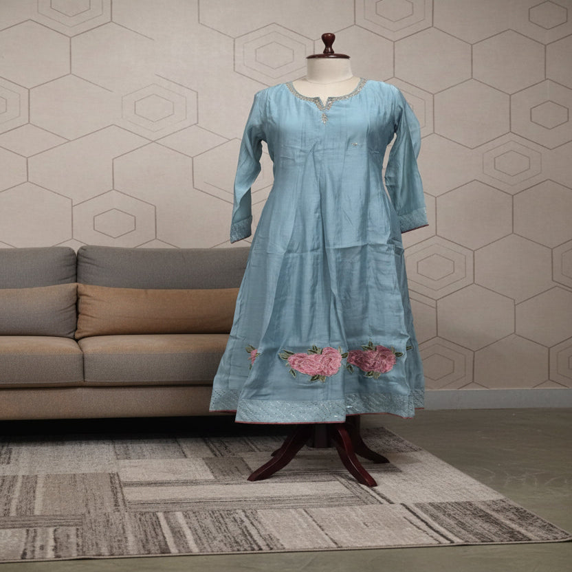 RL04CR08 3PC ROUND-NECK SKY-BLUE1