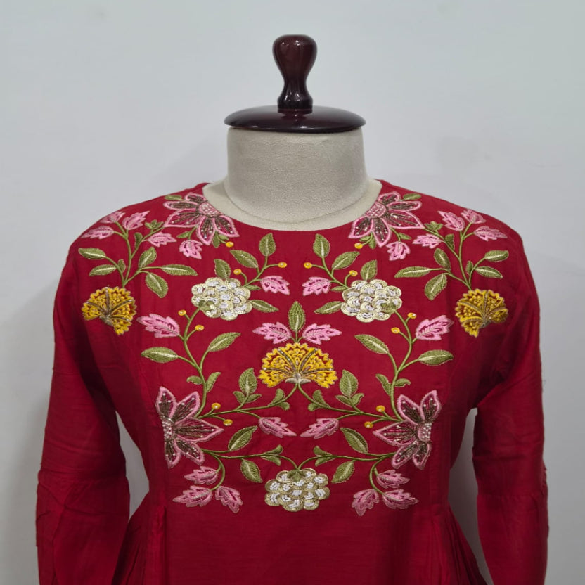 RL04TS04 3PC ROUND-NECK RED2