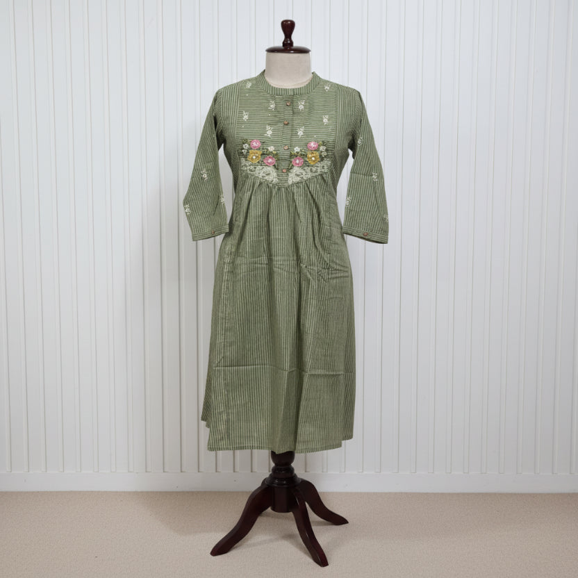 RL07CR05 3PC COLLAR-NECK SAGE GREEN
1