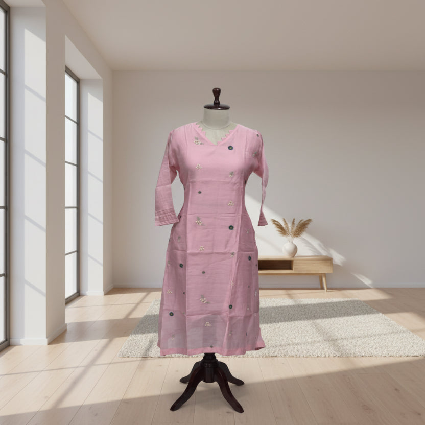 RL07CR07 3PC V-NECK BABY PINK1