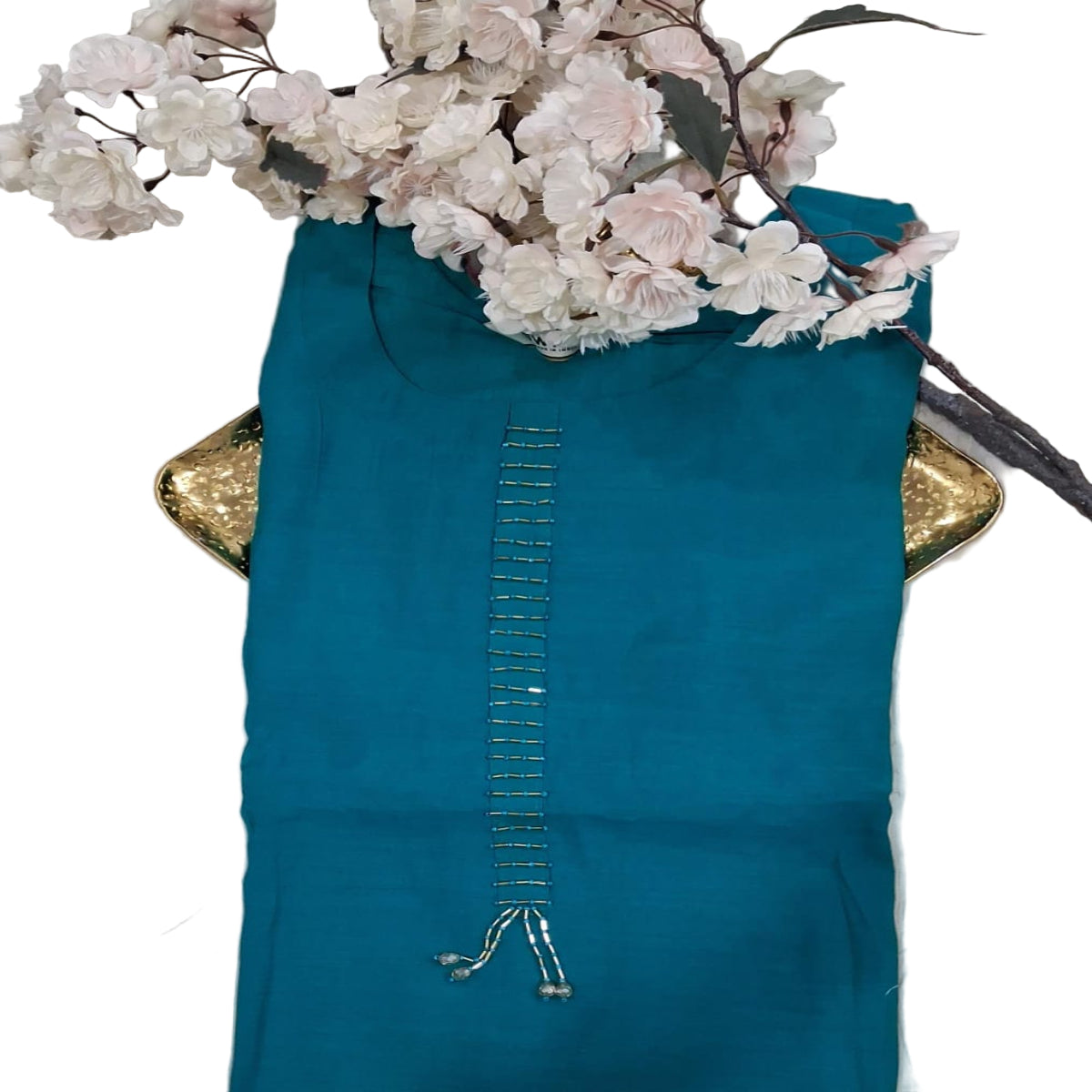 Rama Green Round Neck 3-Piece Set