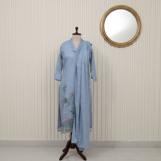 RL03CR - 08 V NECK BLUE