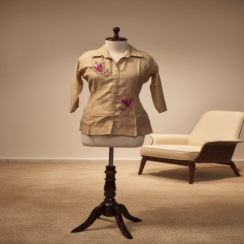2PC-Cord Set-Light Brown