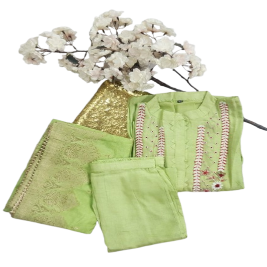 3 PC SET - Collar Neck