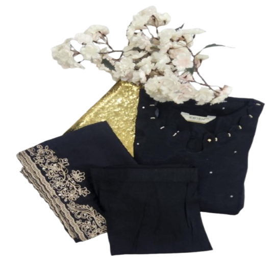 3PC - Scallop Neck