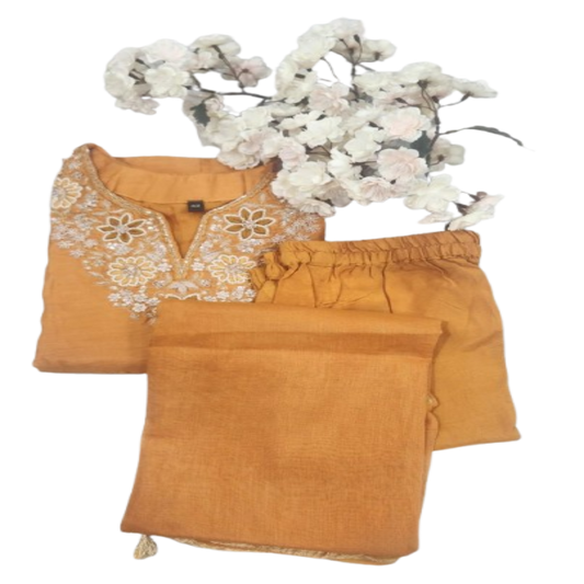 3PC - Suit - Orange