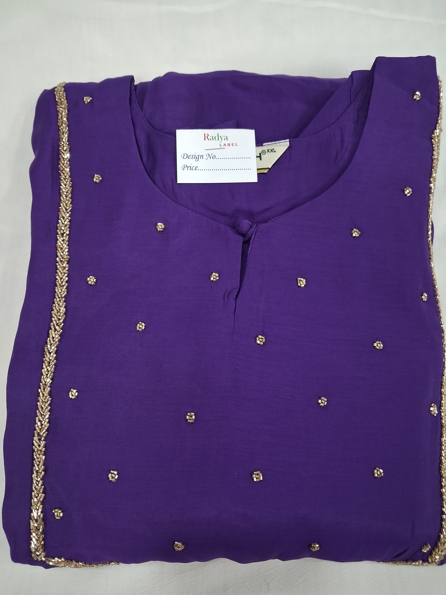 3PC - Round Neck - Violet