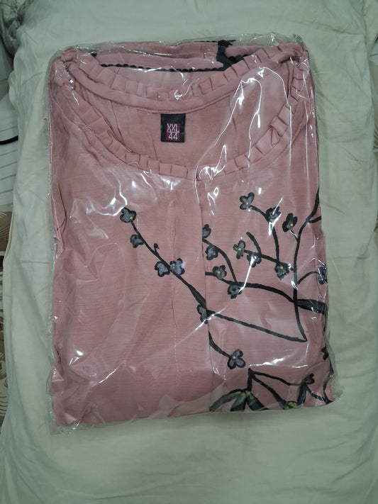 3PC - Round Neck - PINK